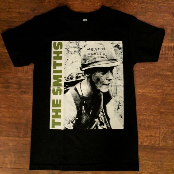 The Smiths Retro T-shirt, Maglietta Vintage 80s Di The Smiths Band Venduto Da Tin Salamunic - Foto 4